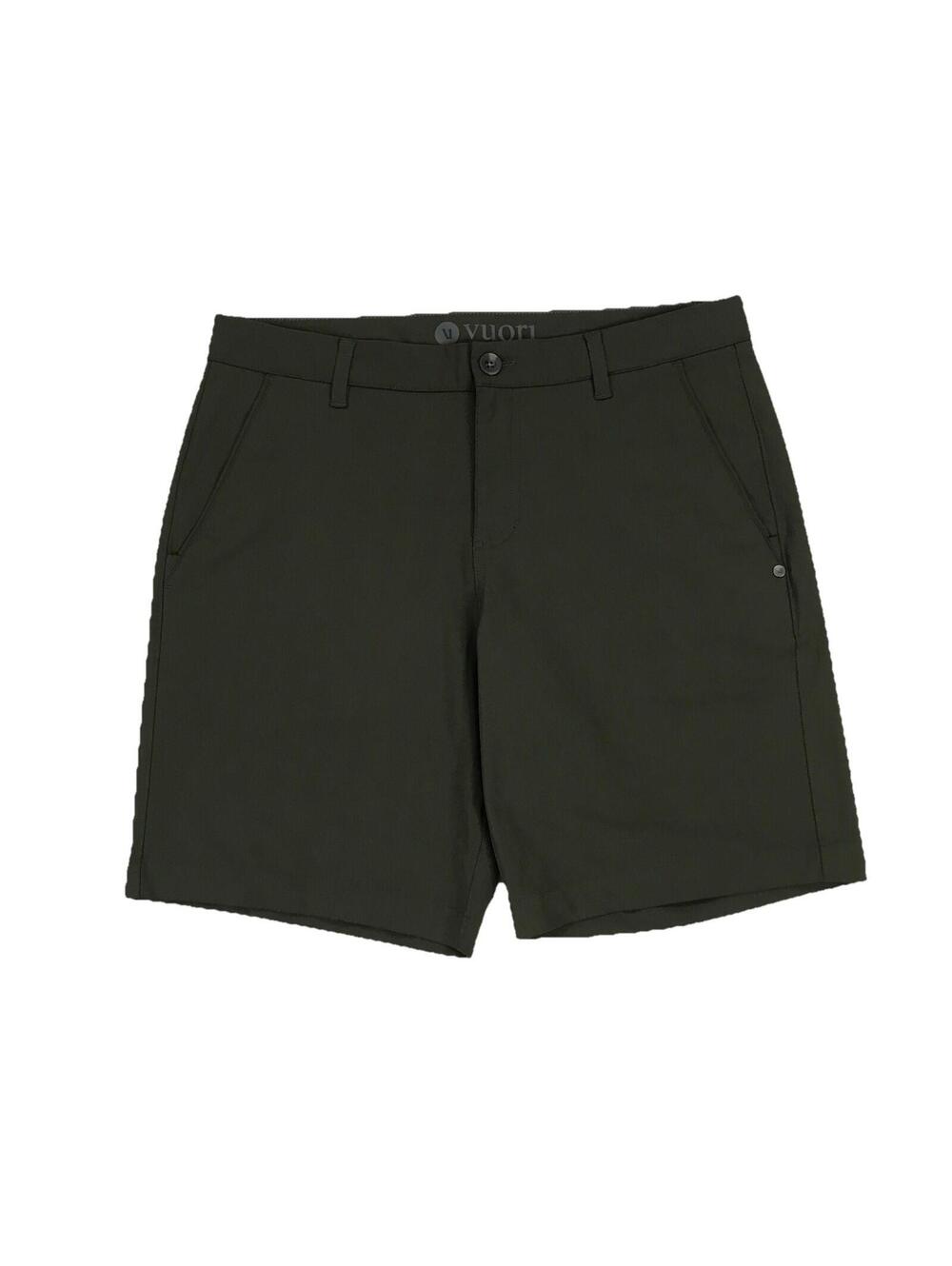 Vuori Meta Shorts Mens 32 Gray Chino Performance Stretch Lightweight Golf V379